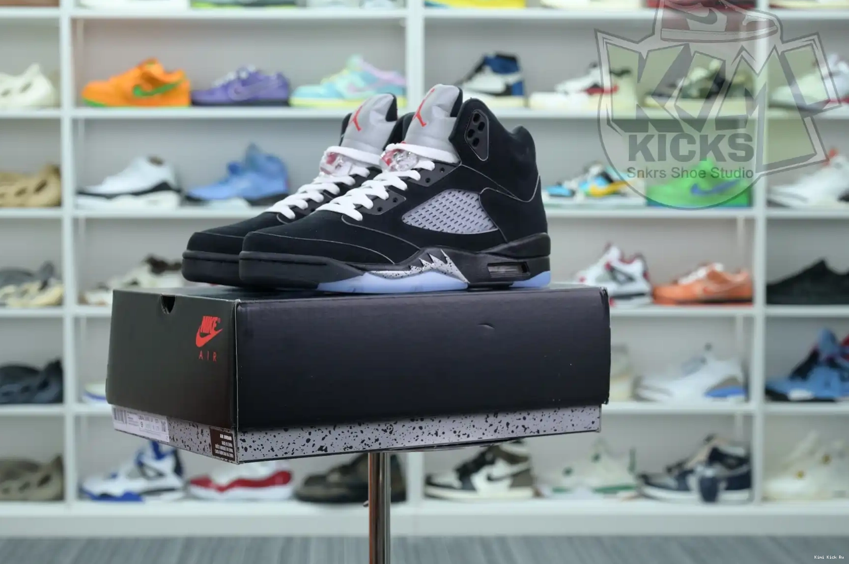 Kimikick 5“BLACK Air Jordan REIMAGINED” Jordan METALLIC 0718